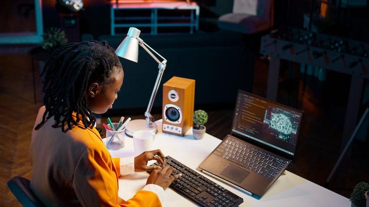 Abstract technology background